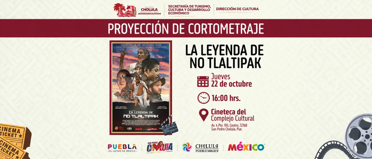 Proyección de Cortometraje: La Leyenda de No Tlaltipak