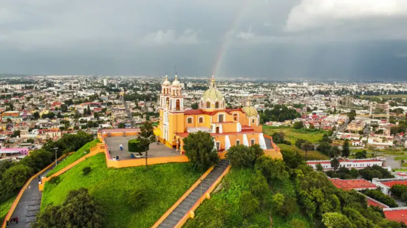 Santuario de la Virgen de los Remedios — San Pedro Cholula, Puebla