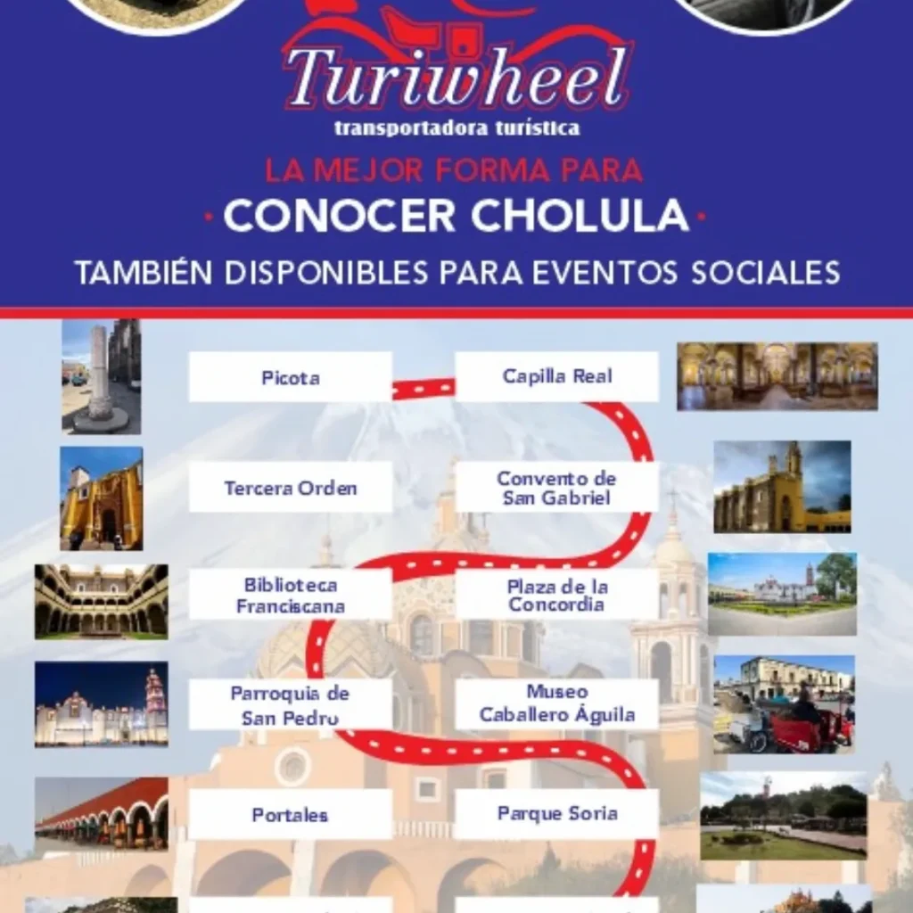 Turiwheel — foto 2, San Pedro Cholula, Puebla